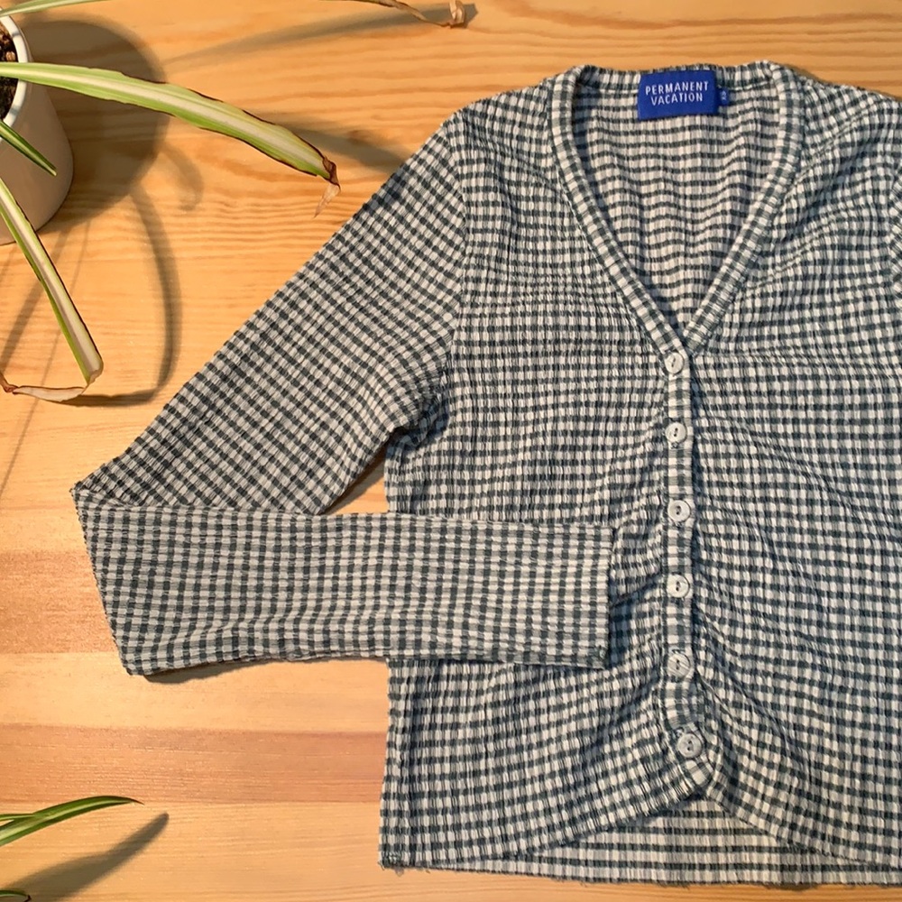 Permanent Vacation • Button-Up Top